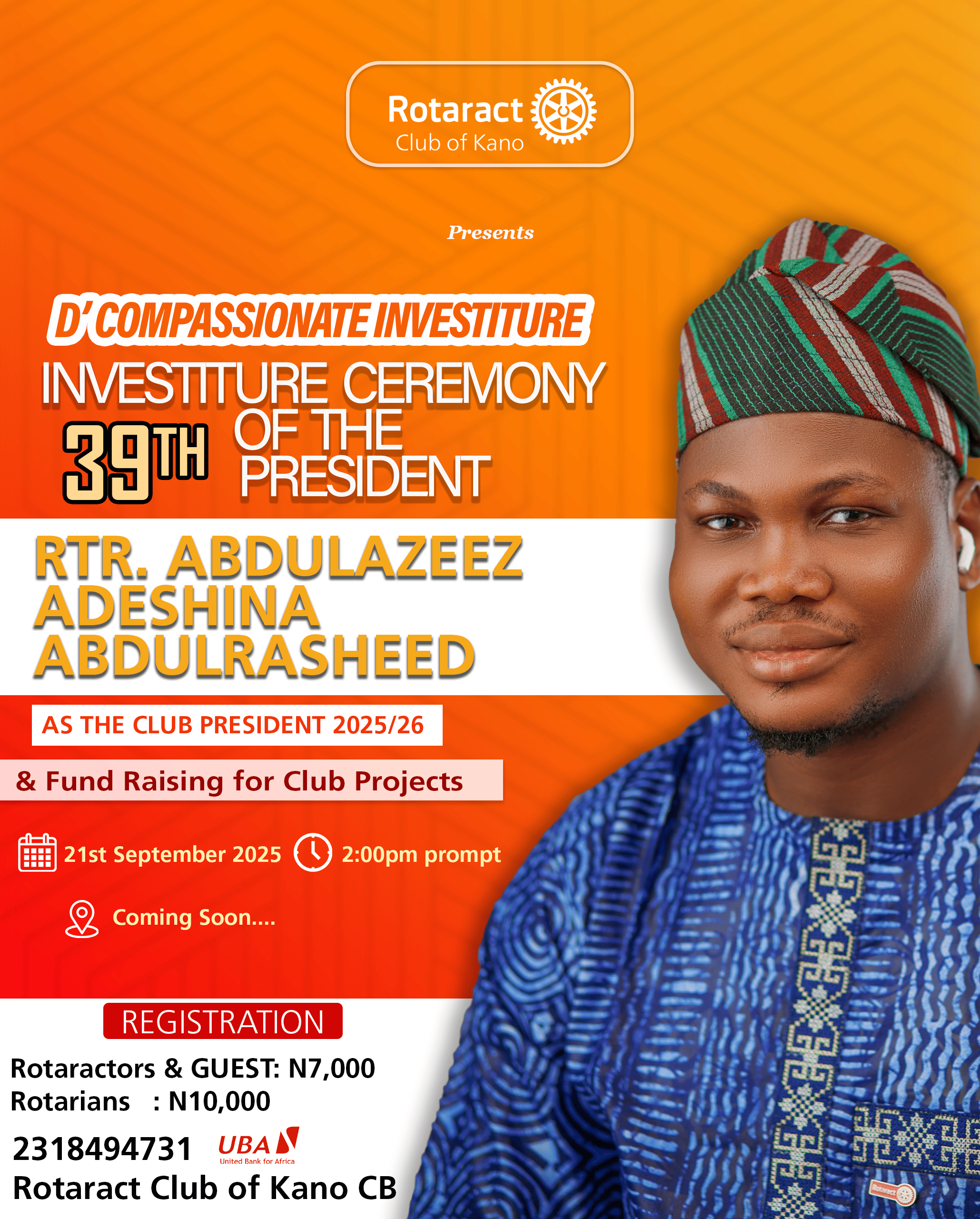 D'Compassionate Investiture & Fundraising 2025